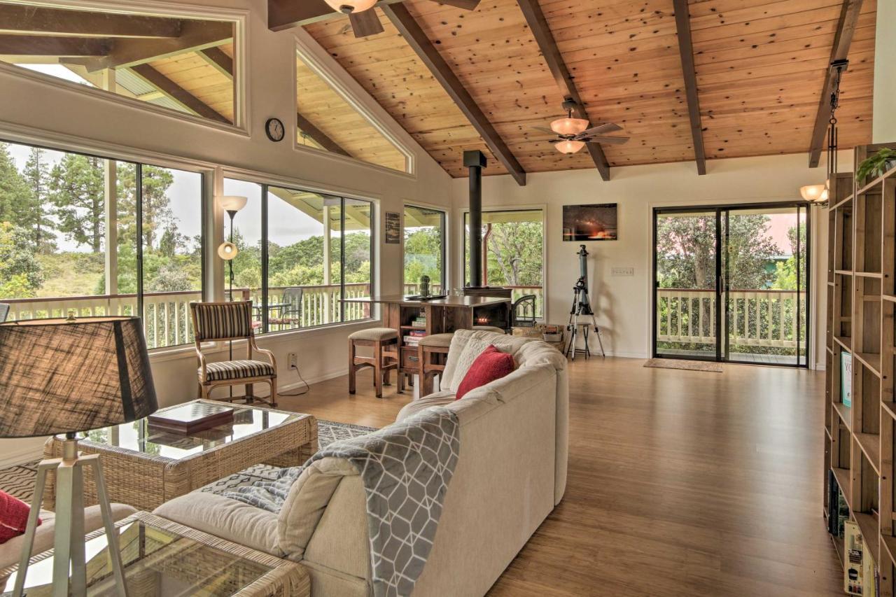 Peaceful Volcano Home Near National Park! Exterior photo